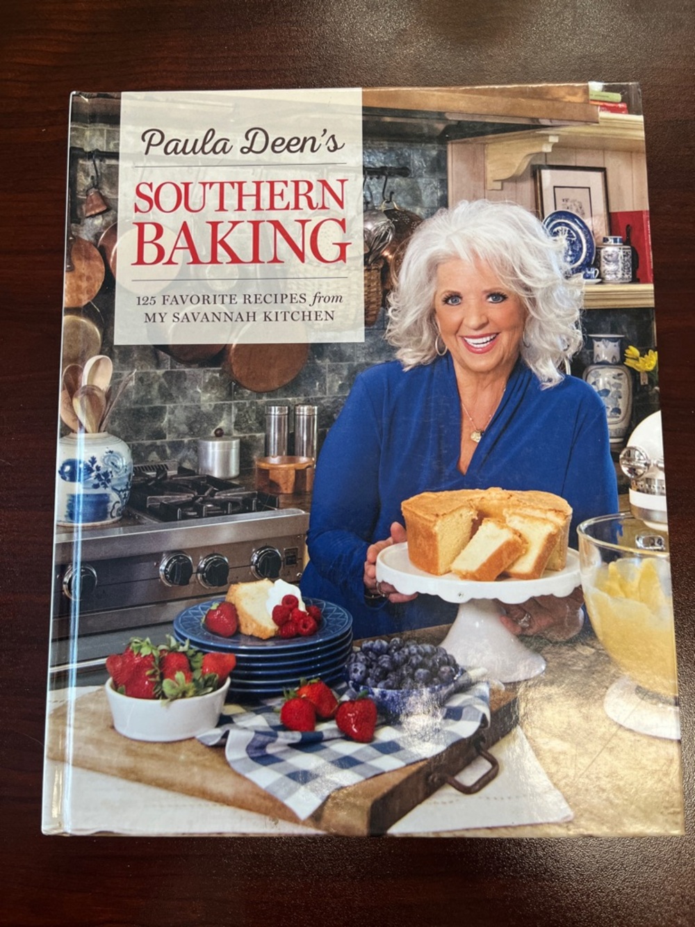 Paula Deen's Southern Baking Cookbook - Blue Cover
